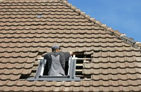 Pose de velux - Mouzeil